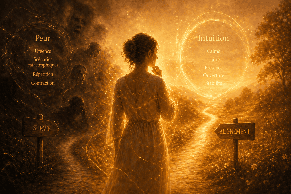 Intuition ou peur ? Apprendre à reconnaître la voix intérieure qui guide vraiment